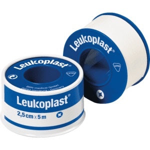 Leukoplast® Skin Sensitives Silikon Tape 2,5cm x 5m (Weiß)