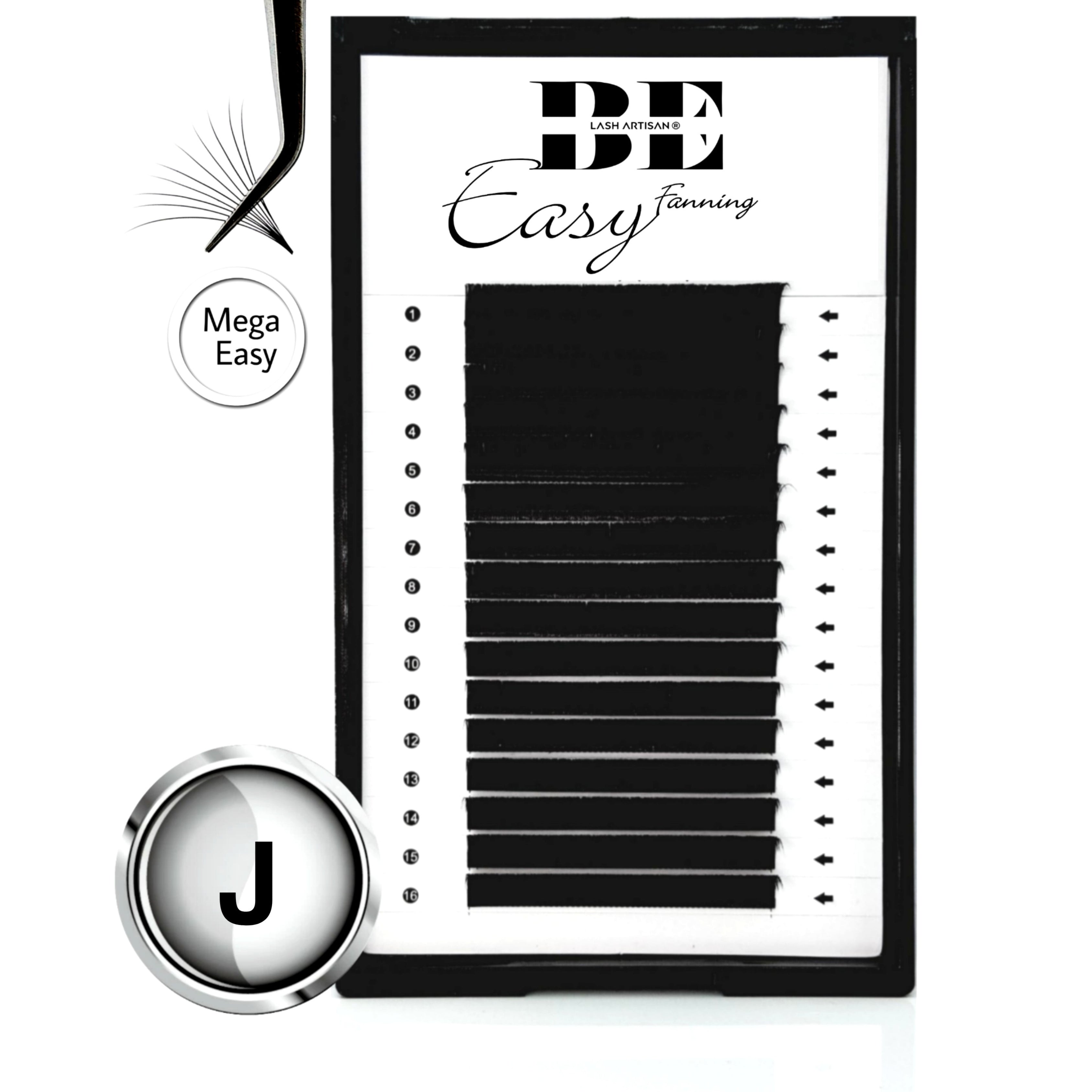 .J Curl- Blooming Fast Fanning | Cils en éventail faciles