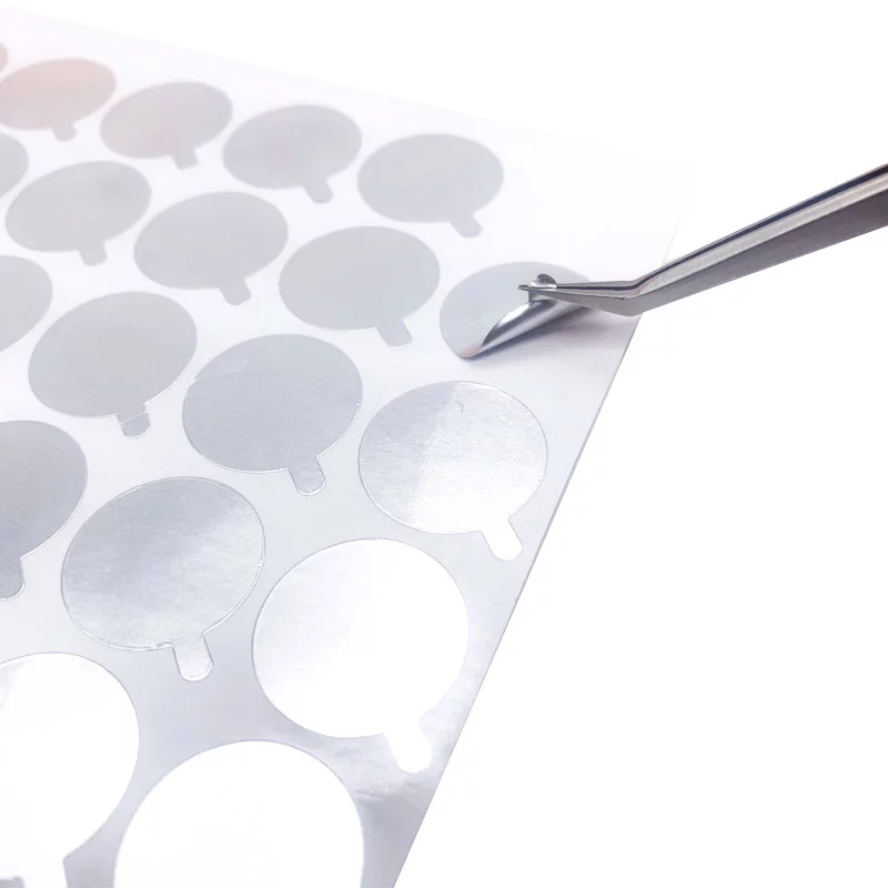 Autocollants de colle en aluminium - 300 pièces