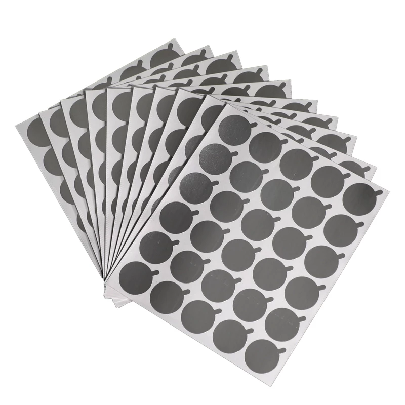 Aluminium Glue Sticker - 300 Stück