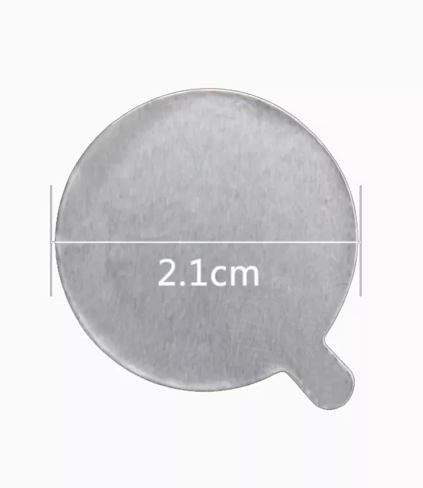Autocollants de colle en aluminium - 300 pièces