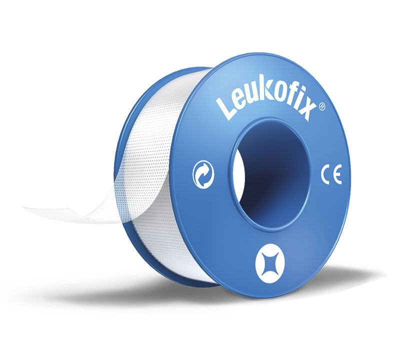 Ruban de fixation Leukofix®, ruban adhésif transparent 2,5 cm x 5 m