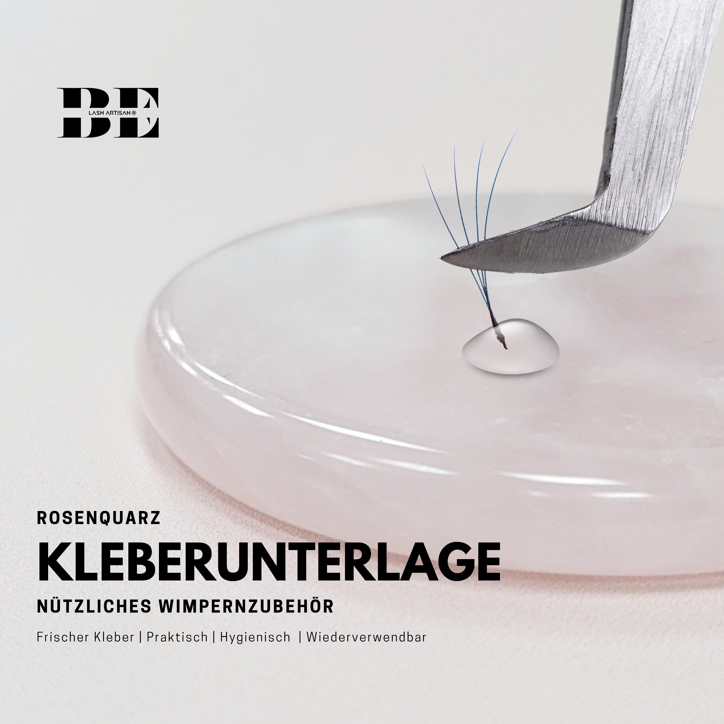 Jade Stein Rosa♡Kleberunterlage