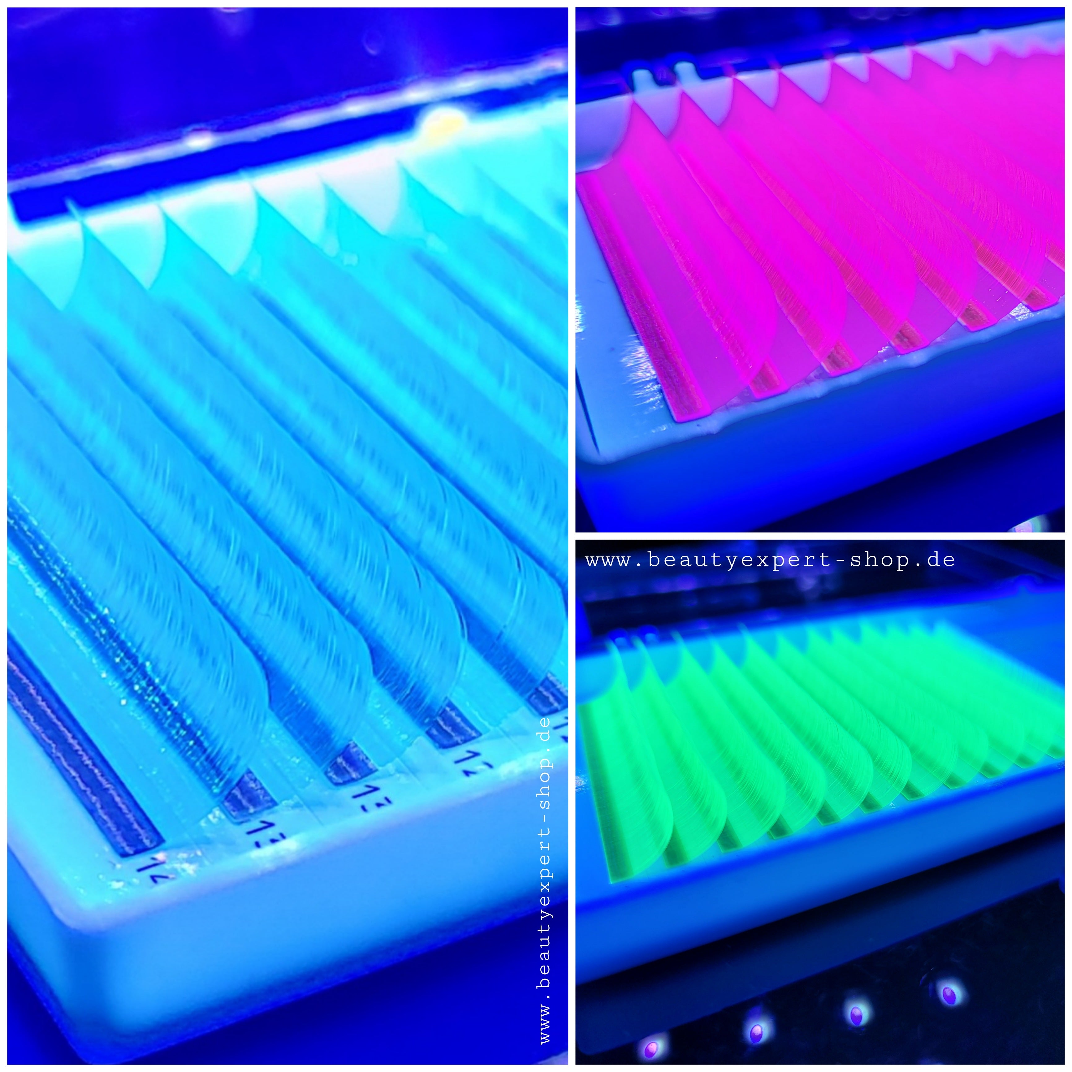 Neon Grün - Farbige Wimpern 0.07