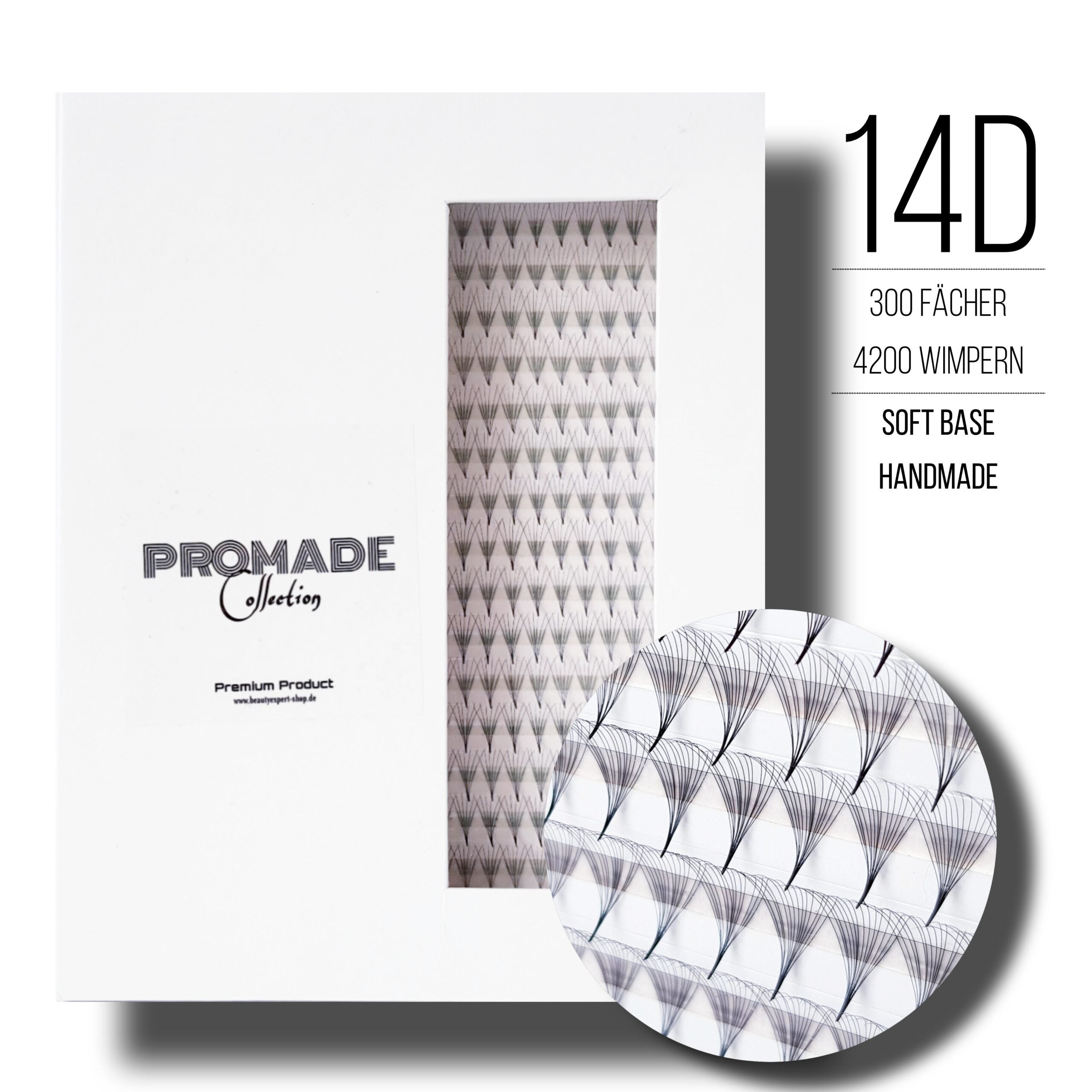 14D♡︎0.03 - Wide Fans - Promade Volumenfächer(Vorgänge)