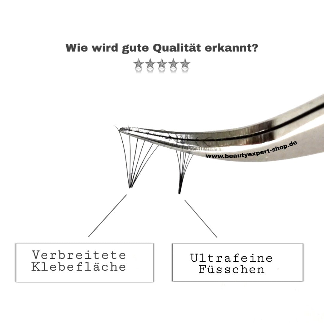 12D♡︎0.05 - Wide Fans - Promade Volumenfächer - Mix(Vorgänge)