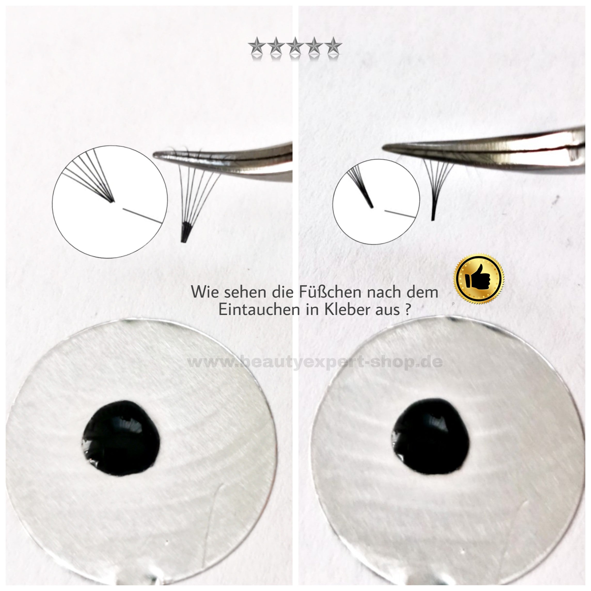 12D♡︎0.05 - Wide Fans - Promade Volumenfächer - Mix(Vorgänge)
