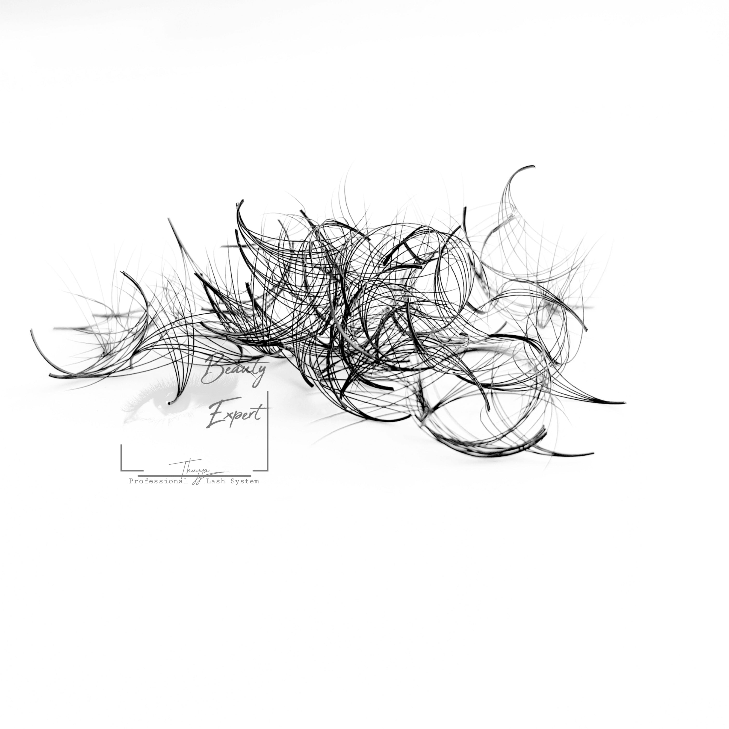 5D (5in1 Mix) - 1000 éventails de cils russes faits à la main