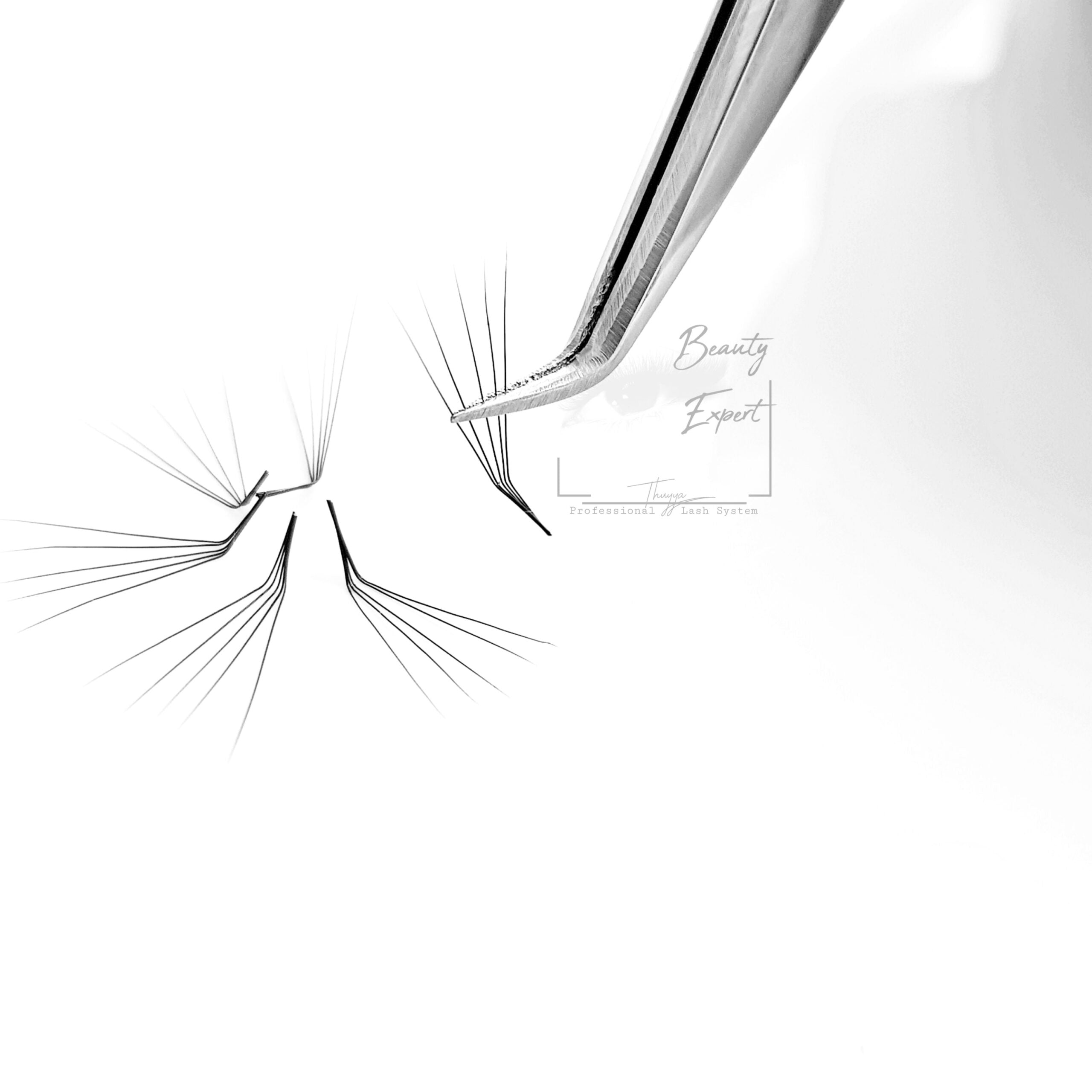 Handmade Wimpernfächer 5D | 0.07 | L