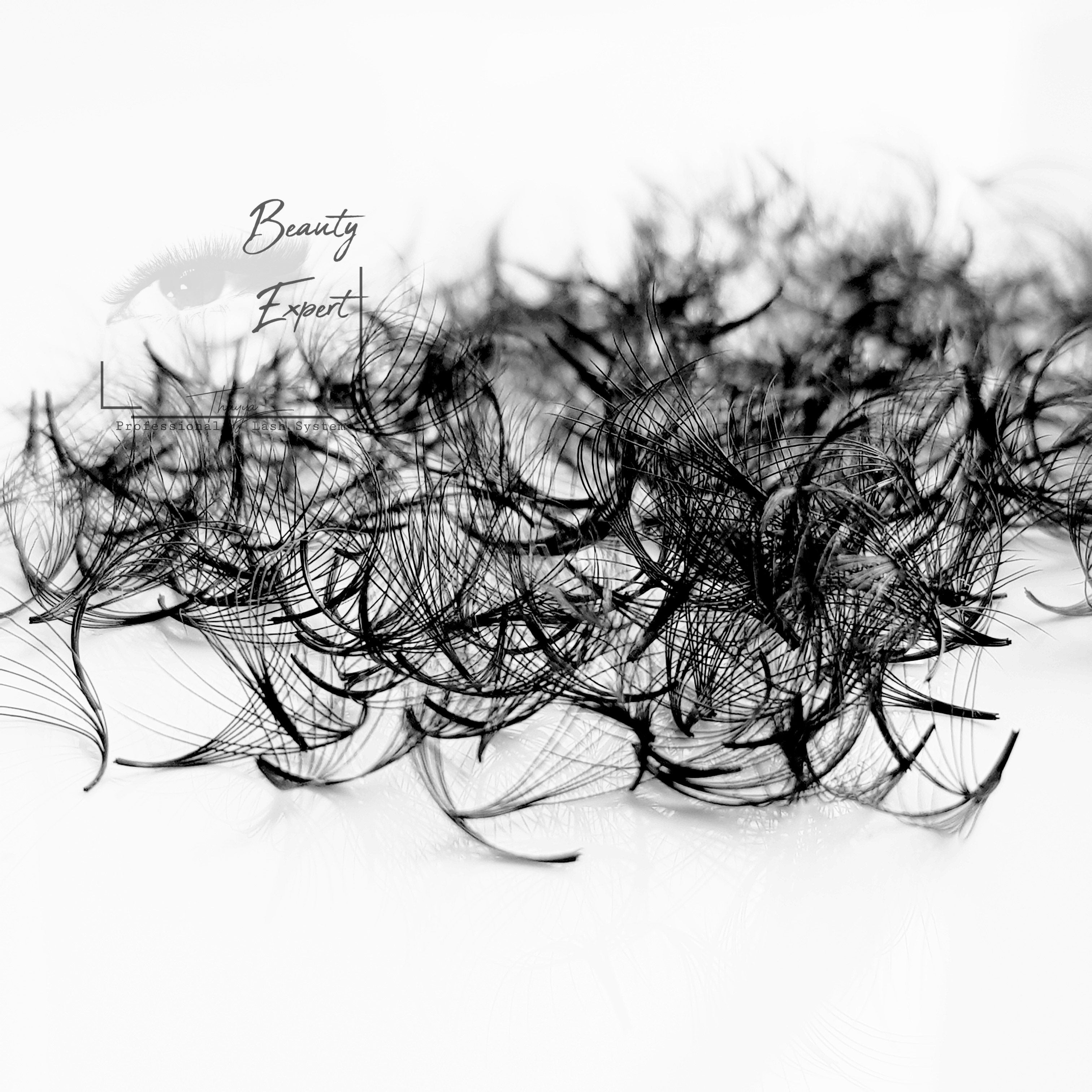 8D (5in1 Mix) - 1000 éventails de cils russes faits à la main