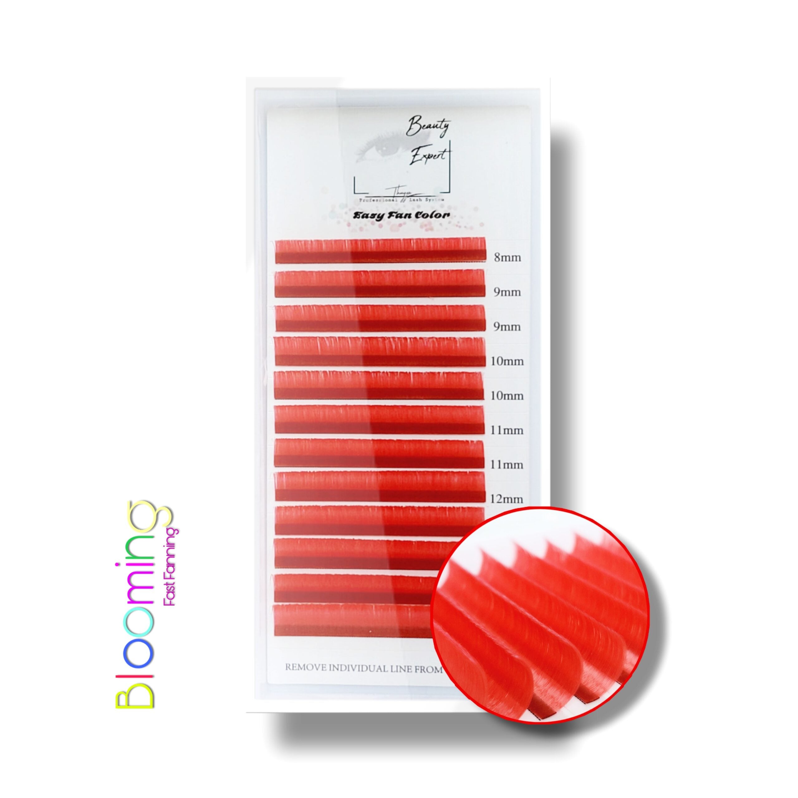 FLEUR ROUGE - Easy Fan Color - Mélange 0,07