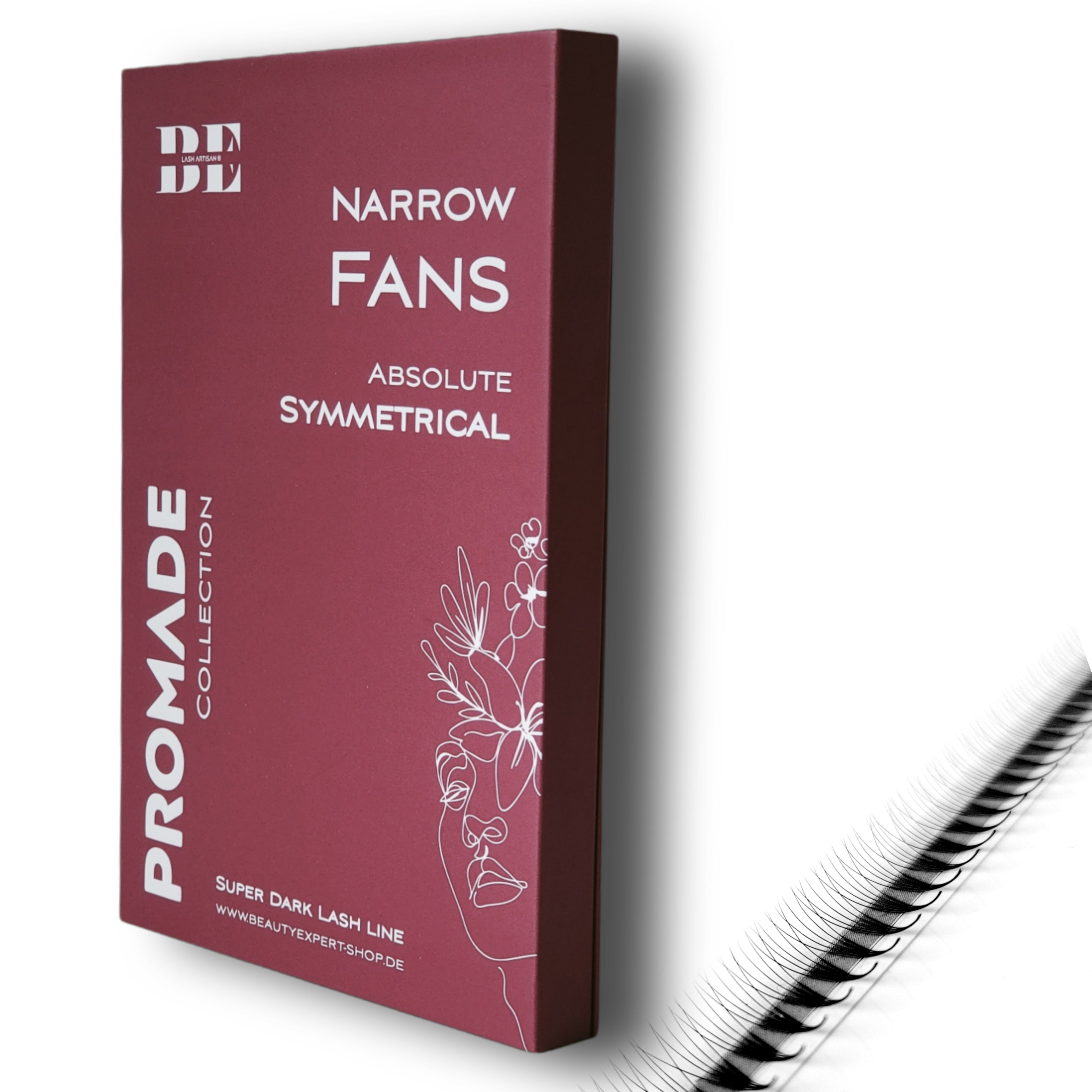 5D♡︎0.07 - Narrow Fans - Promade Volumenfächer