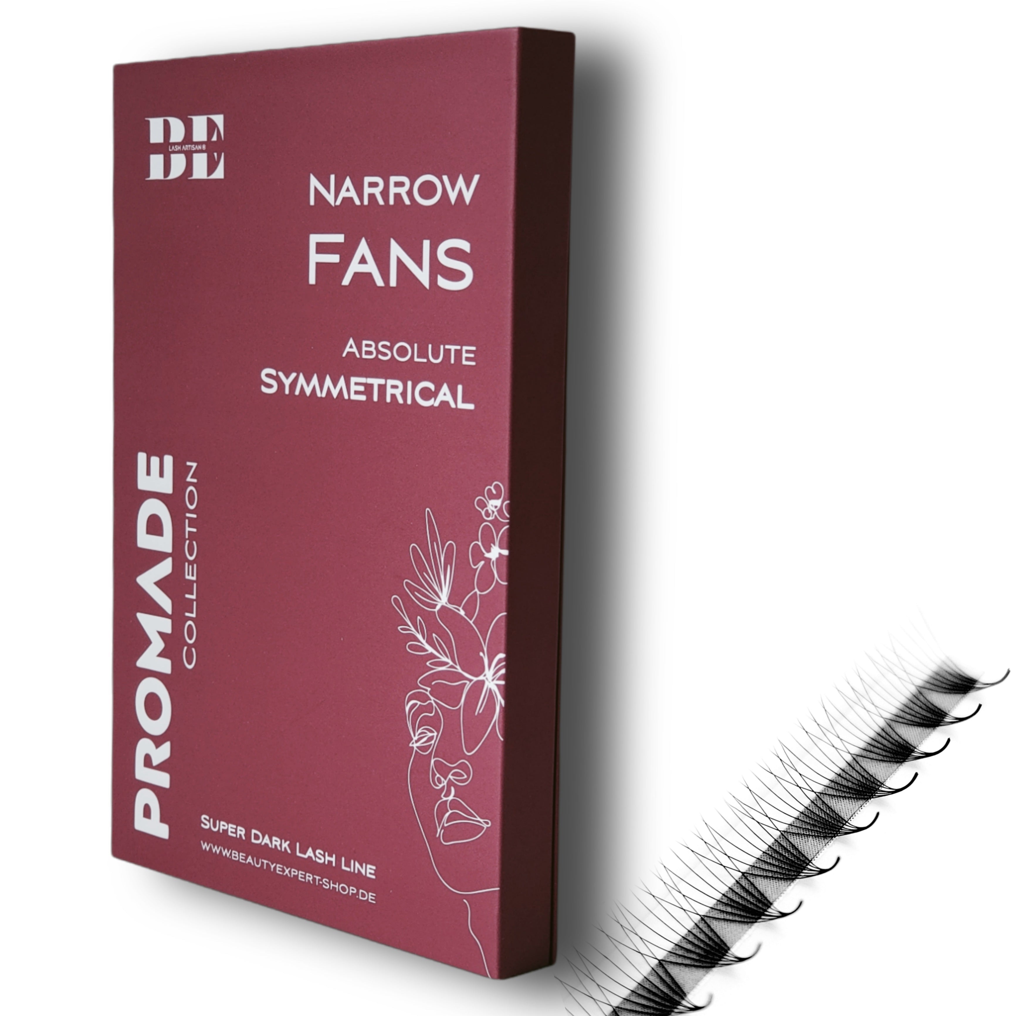 7D♡︎0.05 - Narrow Fans - Promade Volumenfächer