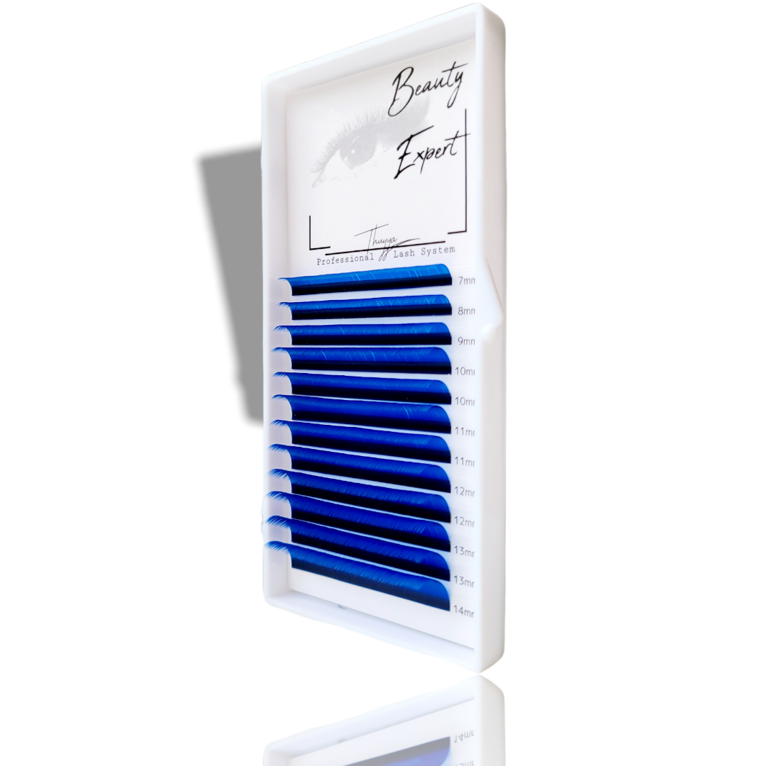 Bleu - Cils Colorés 0.07