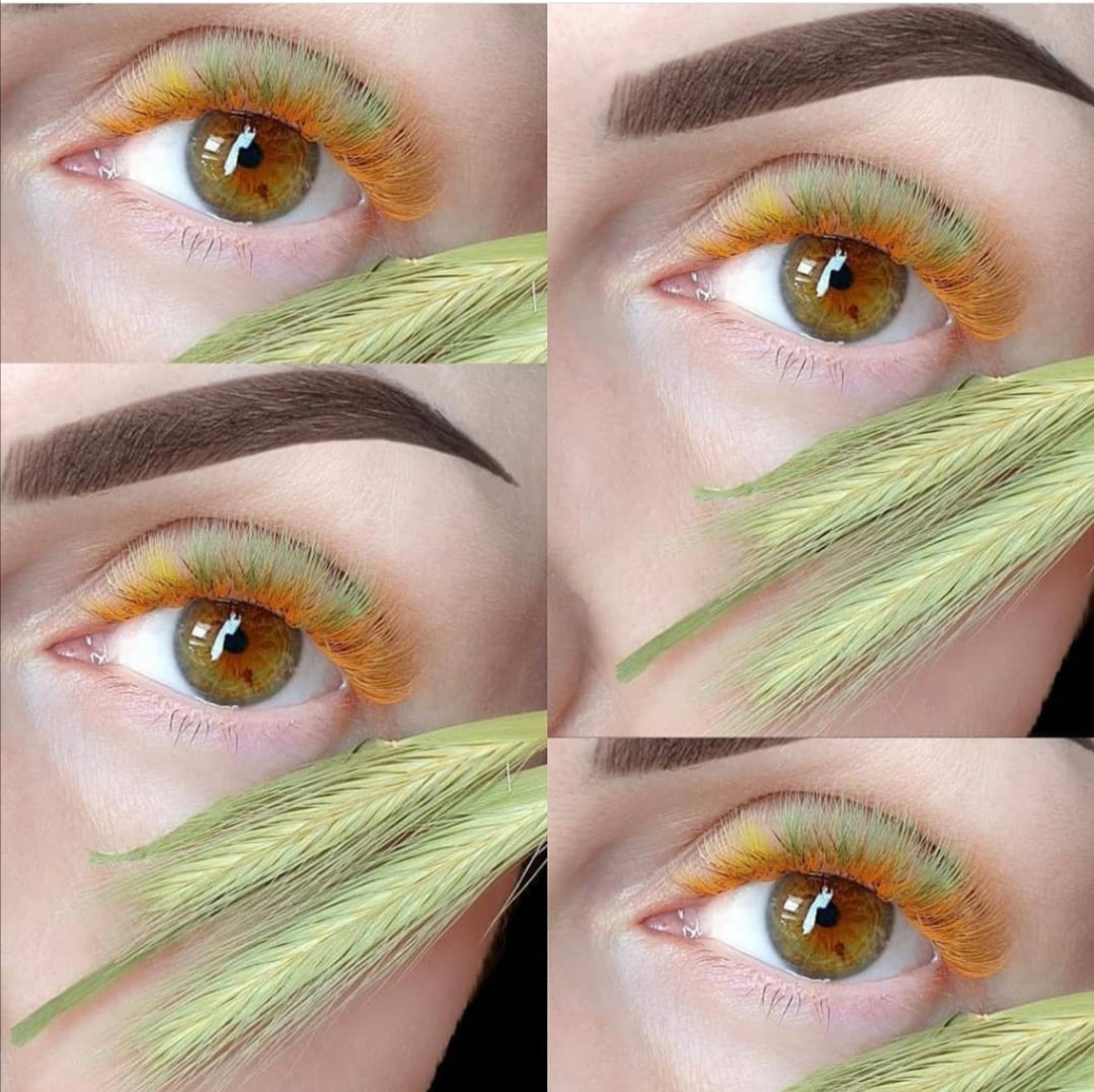 L.Green - Farbige Wimpern 0.07