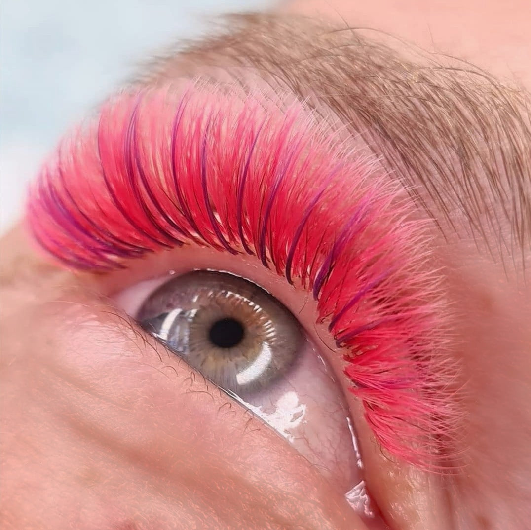 Rose Fluo - Cils Colorés 0.07