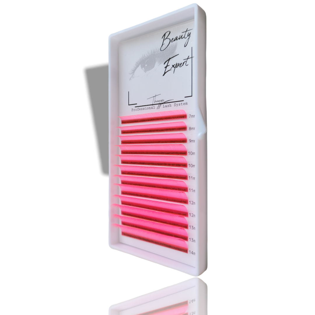 Rose Fluo - Cils Colorés 0.07
