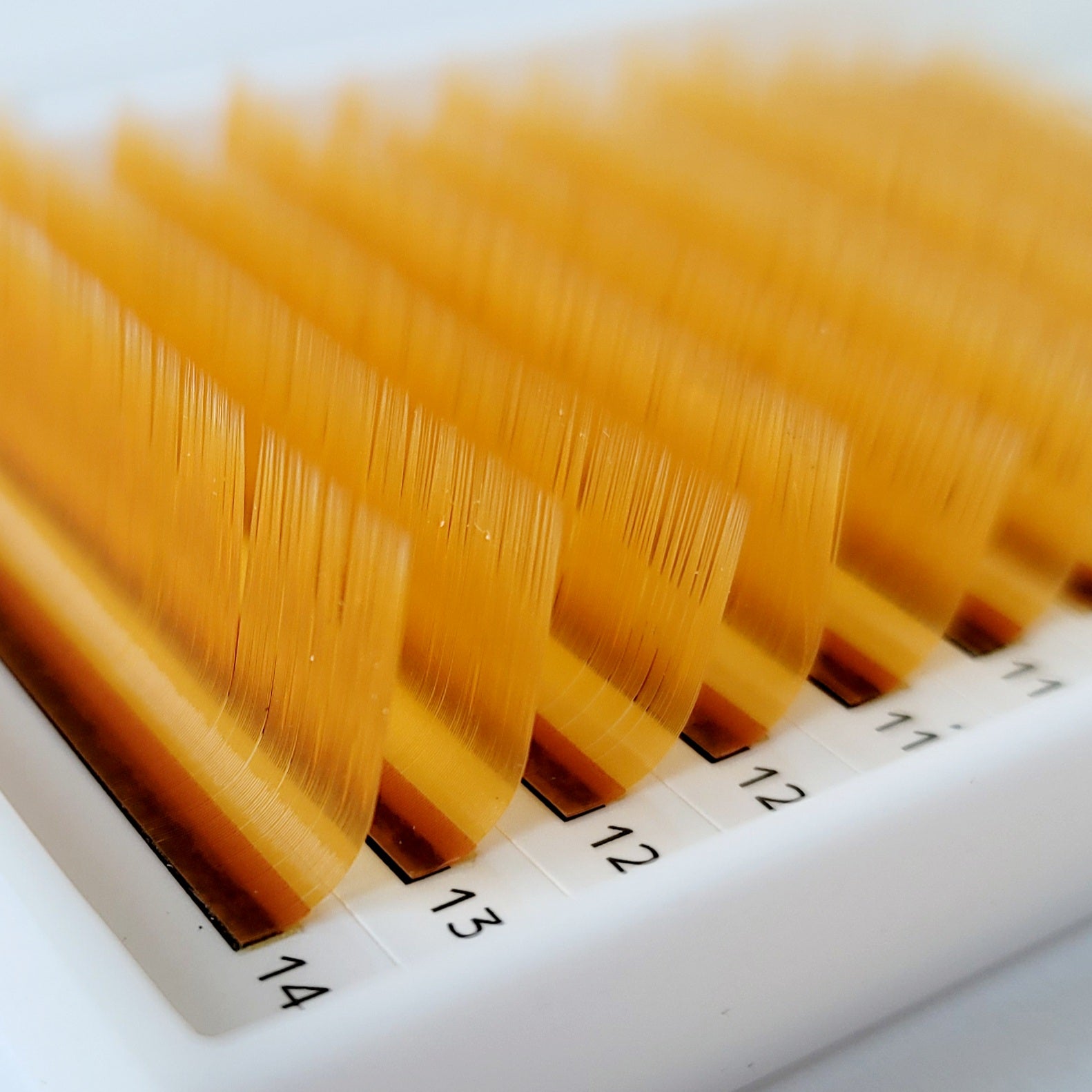 Orange - Farbige Wimpern 0.07