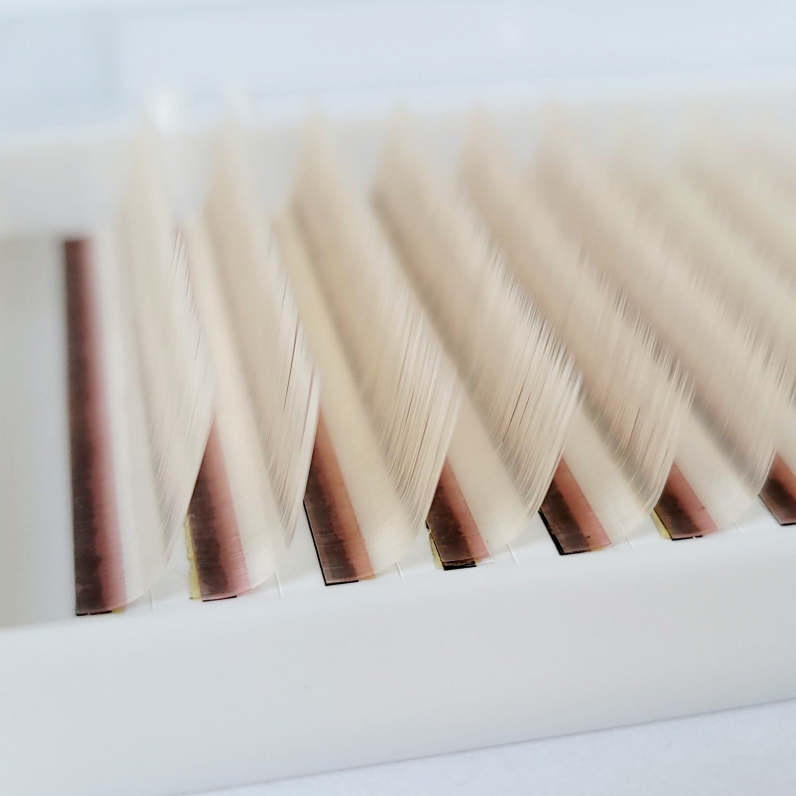 Silber - Farbige Wimpern 0.07