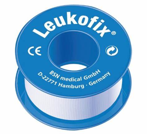 Leukofix® Fixiertape , tranparentes Klebeband 1,25cm x 5m